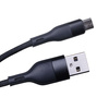 Maxlife kabel MXUC-07 USB - microUSB 1,0 m 2,4A czarny nylonowy