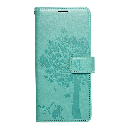 Kabura MEZZO Book do SAMSUNG A34 5G drzewo zielony