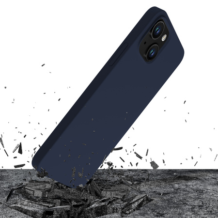 Apple iPhone 15 Plus - 3mk Silicone Case Dark Navy