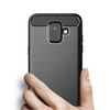 Schutzhülle SAMSUNG GALAXY A6 2018 Nexeri Carbon Gepanzert schwarz