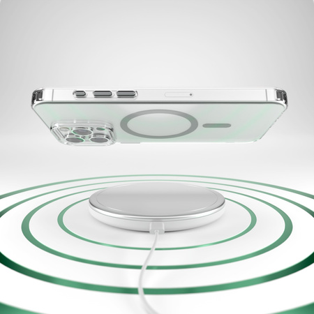 Nakładka Etteri Color Mag do iPhone 12 / 12 Pro 6,1" szara