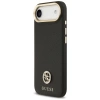 Etui Guess Grained Strass Logo MagSafe na iPhone Air - czarne
