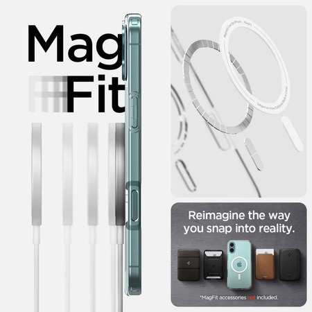 ETUI SPIGEN LIQUID CRYSTAL MAG MAGSAFE IPHONE 16 CLEAR
