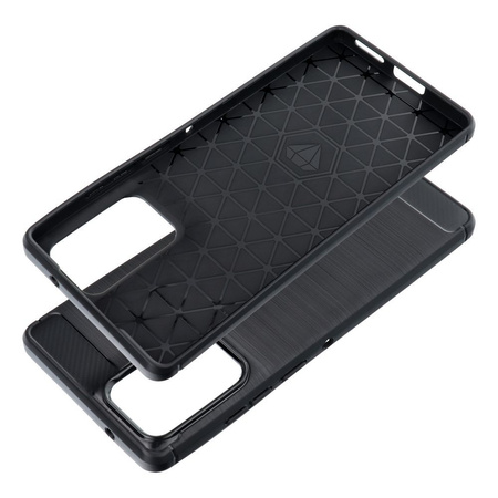 Futerał CARBON do MOTOROLA G85 5G czarny