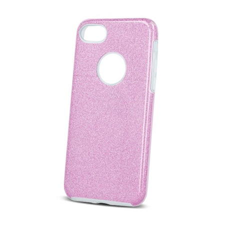 Nakładka Glitter 3w1 do iPhone 17 Air 6,6" różowa