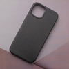 Nakładka Mag Leather do iPhone 15 6,1" czarna