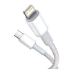 Baseus kabel USB Typ C - Lightning szybkie ładowanie Power Delivery 20 W 2 m biały (CATLGD-A02)