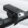 Zestaw lampek rowerowych Wozinsky WSBLB2 przednia (400 lm) i tylna USB-C - czarny
