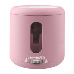 Pencil sharpener Tenwin 8035-4 battery/USB (pink)