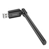 HOCO bezprzewodowa karta sieciowa z zewnętrzną anteną na USB WiFi4 HI32 czarna
