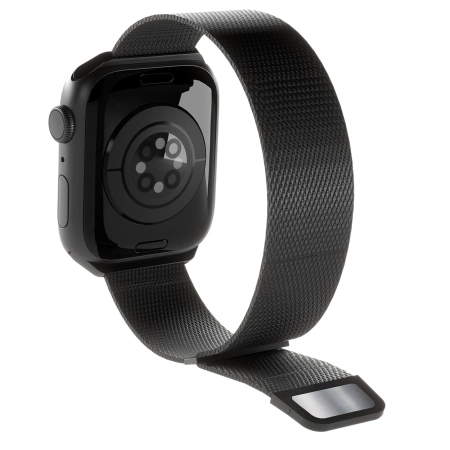 Puro &#39;MILANESE&#39; Watch für Apple Watch 42-44-45-49m, schwarz