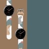 Strap Moro for Samsung Galaxy Watch 45 / 46 / 47 mm silicone bracelet watch band - pattern 2