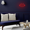Neon LED USTA czerwone Bat + USB Forever FLNE08 Light