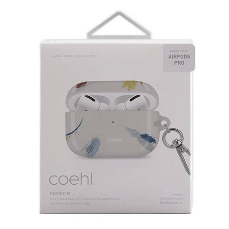 UNIQ case Coehl Reverie AirPods Pro beige/soft ivory
