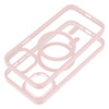 Futerał Color Edge Mag Cover kompatybilny z MagSafe do IPHONE 12 / 12 PRO różowy