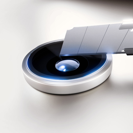 Apple iPhone 15 Pro - HARDY Lens Protection Pro White