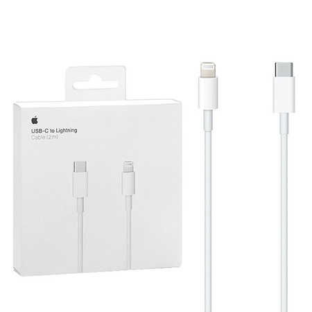 APPE KABEL USB  TYP-C - LIGHTNING 2M DO IPHONE BOX  MKQ42AM/A