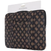 Guess Sleeve Peony Pocket Triangle 14&quot; Laptop Bag - Black