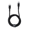 WiWU - Kabel USB serii Platinum Wi-C013 USB C do Lightning 30W 1,2m - czarny
