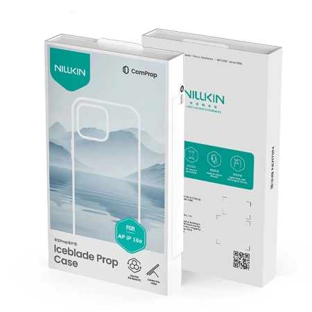 Etui Nillkin Iceblade Prop z podstawką na iPhone 16e - zielone