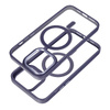 Futerał COLOR EDGE MAG COVER kompatybilny z MagSafe do IPHONE 16 fioletowy