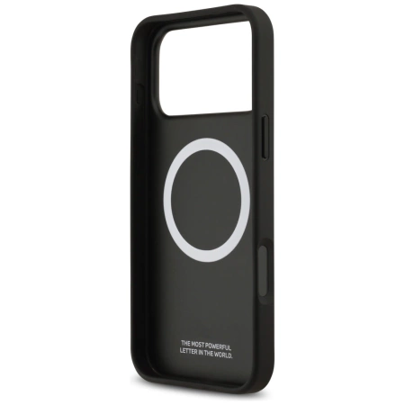Etui BMW M Kevlar Lines & Logo MagSafe na iPhone 17 Pro Max - czarne