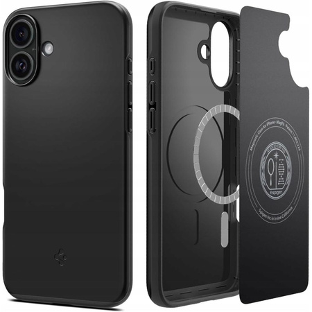 SPIGEN THIN FIT MAG MAGSAFE IPHONE 16 PLUS BLACK