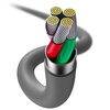 Baseus cable, USB cable - Lightning 2.4A length 1.2 m Jelly Liquid Silica Gel - black