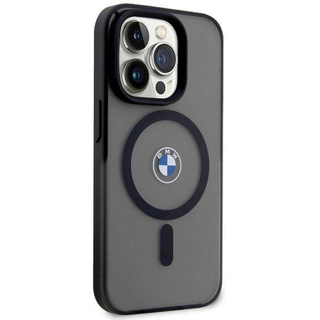 Hülle BMW BMHMP14XDSLK iPhone 14 Pro Max 6,7&quot; schwarz/schwarz Hardcase Signature MagSafe