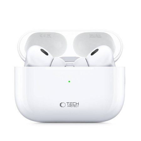 Słuchawki Bezprzewodowe Tech-Protect UltraBoost TWS Earphone Pro białe