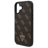 Original Handyhülle IPHONE 16 Guess Hardcase New 4G Triangle (GUHCP16SPG4GPK) schwarz