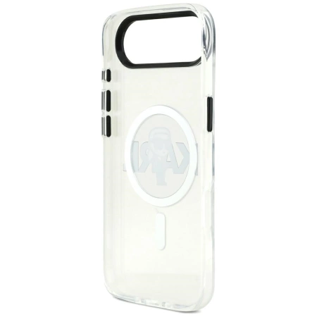 Karl Lagerfeld IML Karl Sketch Logo MagSafe Case for iPhone 17 Air - Transparent