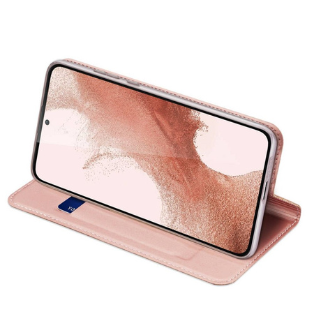 DUX DUCIS Skin Pro - futerał z klapką do Samsung Galaxy S23 Plus różowy