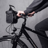 Wozinsky bicycle handlebar bag bike shoulder bag black (WBHBB-01)