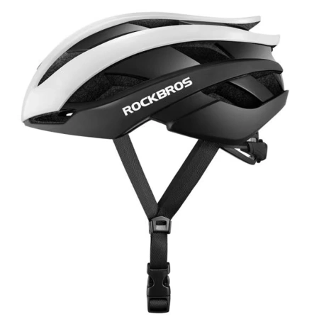Rockbros 10110004001 Fahrradhelm, Größe L – Weiß und Schwarz