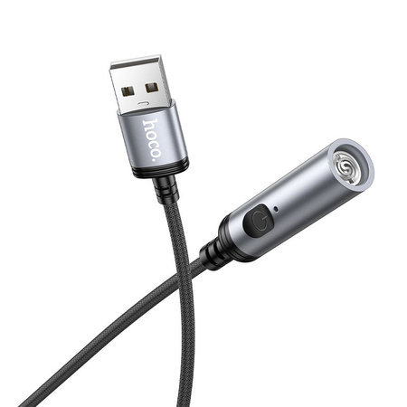 HOCO adapter zapalniczki na złącze USB A UA30 0,3 m czarny