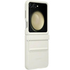 Eco-leather case for Samsung Galaxy Z Flip 5 - cream