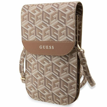 Guess Handbag GUWBHGCFSEW brown/brown GCube Stripe