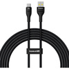 Baseus Flash 2 USB-A / USB-C-Kabel 100W 2 m - Schwarz