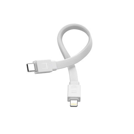 Powerbank Joyroom JR-PBM01 magnetisch 10000 mAh 20 W mit Ständer + Lightning Kabel – USB-C – Weiß