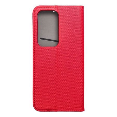 Kabura SMART CASE Book do OPPO A80 czerwony