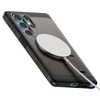 Spigen nakładka Tough Armor MagSafe do Samsung Galaxy S25 Ultra Szara Metaliczna