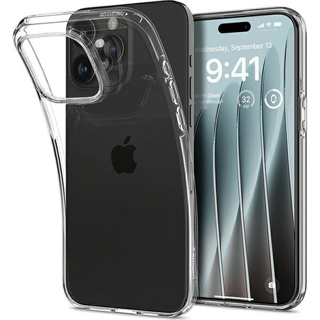 Spigen Crystal Flex, crystal clear - iPhone 15 Pro Max