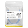 Baseus High Speed ​​​​Cat 6 RJ-45 Ethernet-Kabel 1000 Mbit/s 0,5 m rund – blau