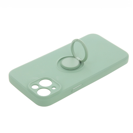 Nakładka Finger Grip do iPhone 16 6,1&quot; miętowa