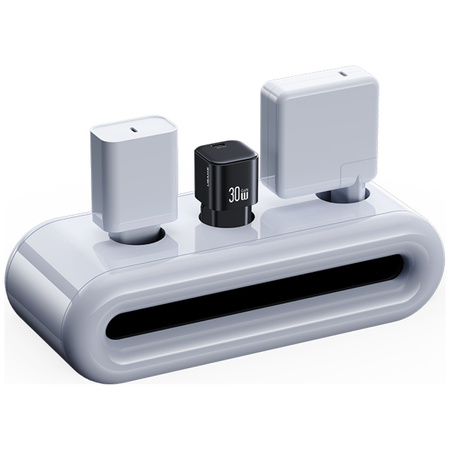 Ładowarka sieciowa USAMS JO Series CC262 30W USB-C + kabel USB-C/Lightning 1m biały