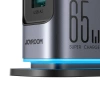 Joyroom JR-TCM02 Multiport GaN Ladegerät 65W EU 4x USB-C 2x USB-A - Dunkelgrau