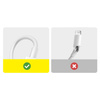 Baseus Superior kabel USB - Lightning 2,4A 1 m Niebieski (CALYS-A03)