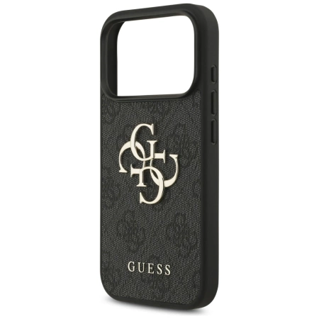 Etui Guess 4G Strap 4G Classic Logo na iPhone 17 Pro - czarne