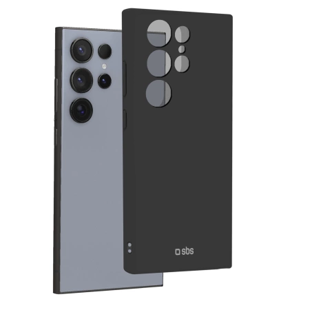 SBS Full Active D3O Hülle für Samsung Galaxy S24 Ultra – schwarz